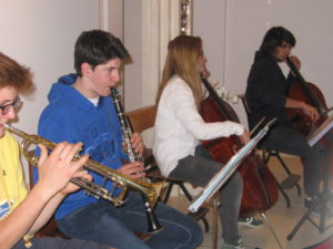 prove canto con Santa Chiara e ragazzi Mandria 011