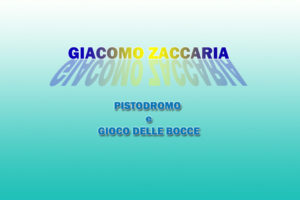 6) Zaccaria pistodromo