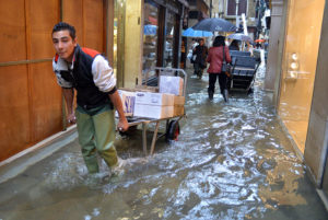 ITALY-WEATHER-FLOOD-VENICE-ACQUA ALTA