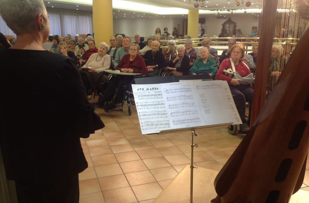 Il concerto di Marina per mamma e papà